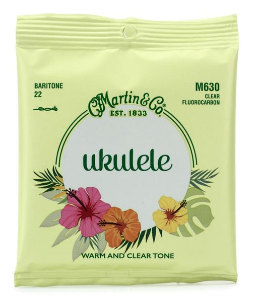 Baritone Ukulele Str Set 21/35 Clear Flurocarbon