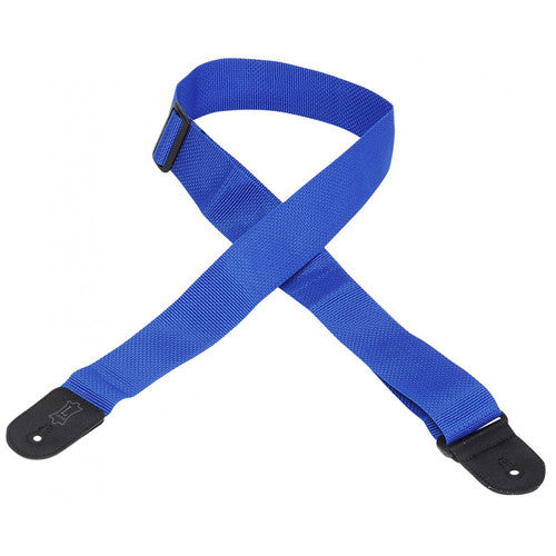 02 Inch Gtr Strap Cotton/Poly Royal Blue - Shearer's Music Work