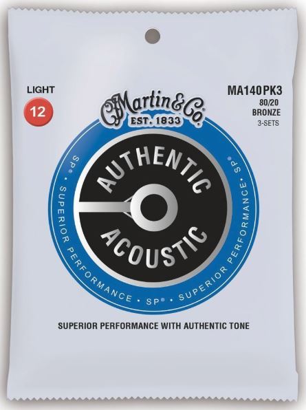 3 Pack Martin Authentic Acoustic SP Bronze