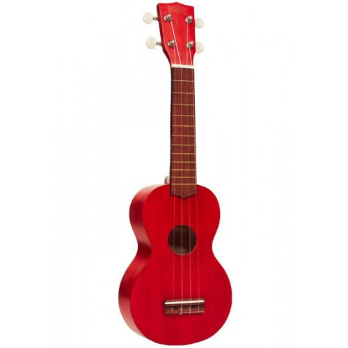 Mahalo UKE.MK1trd Soprano Ukulele Trans Red