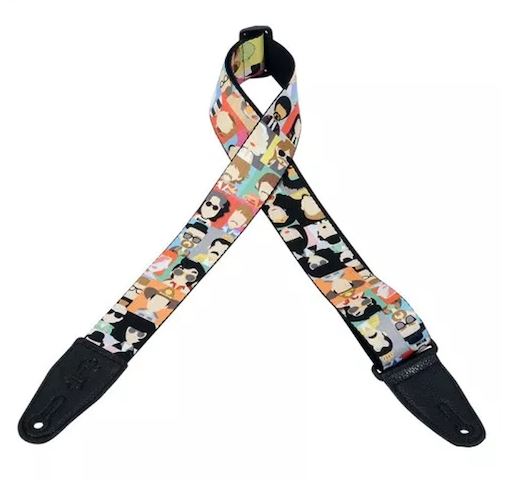 Levys 2inch Sublimation Polyester Guitar Strap