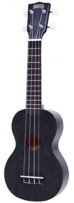 Mahalo Uke.Mk1+Tbk Soprano Ukulele Trans Black