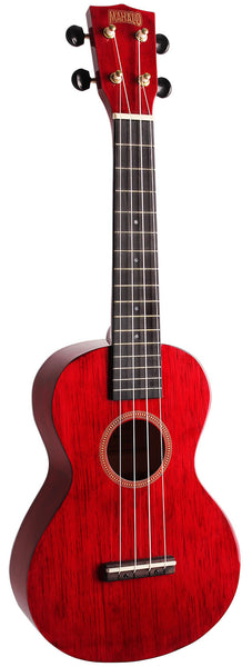 Mahalo Uke.Mh2Twr Soprano Ukulele T/Wine Red
