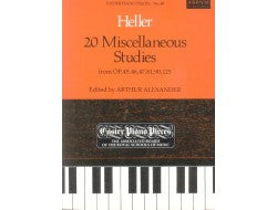 Miscellaneous Studies 20 For Pno