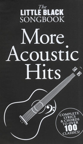 Little Black Book More Acoustic Hits Lyr/Chds