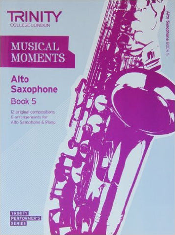 Musical Moments Alto Sax Bk 5 Sax/Pno