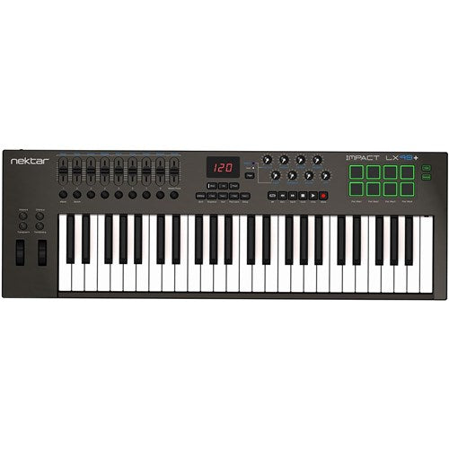 LX49+ 49 Key USB Controller w/8 Pads