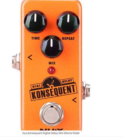 NUX KONSEQUENT DIGITAL DELAY MINI EFFECTS PEDAL