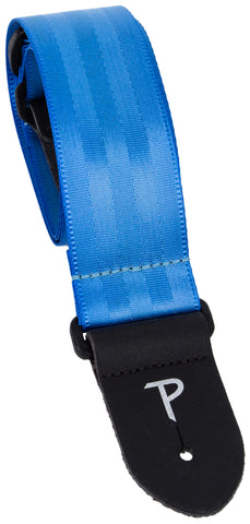 2" Light Blue Seatbelt Guitar Strap