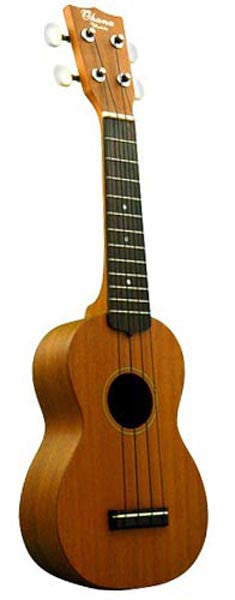 Ohana Ohsk-10S Soprano Mahogany Uke With Bag