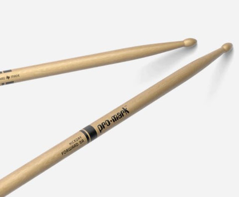 Promark 5A Wood Tip Drumsticks American Hickory