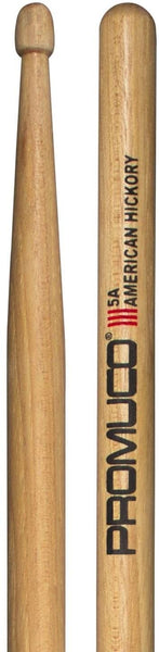 5A PROMUCO DRUMSTICKS WOOD HICKORY - Shearer's Music Works