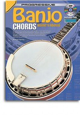 Progressive Banjo Chords Bk/Cd