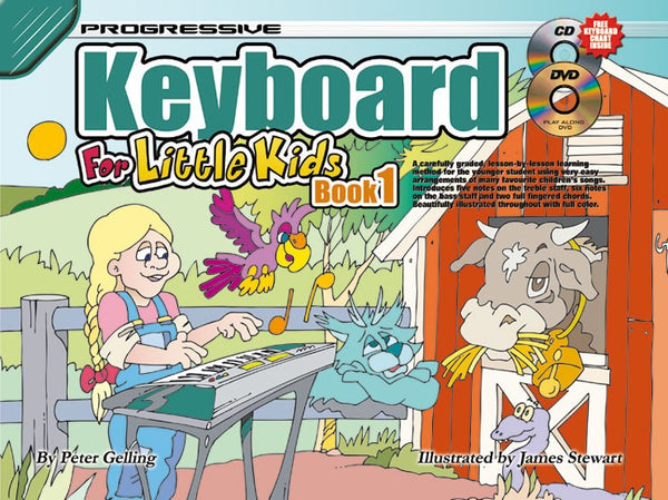 Progressive Keyboard Meth For Little Kids Bk1 Pa