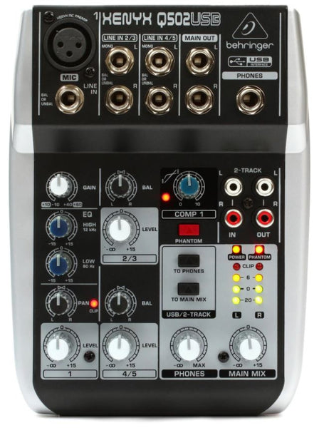 Behringer Xenyx Q502USB Mixer