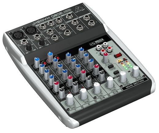 Behringer 8-in 2-Bus Mixer W/Xenyx Mic Preamp