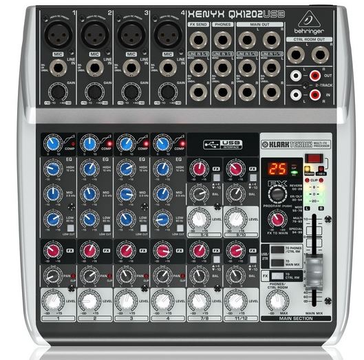 Behringer QX1202USB 12 Channel Mixer USB