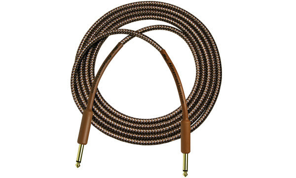 20' Cloth Guitar Lead Vintage Tweed