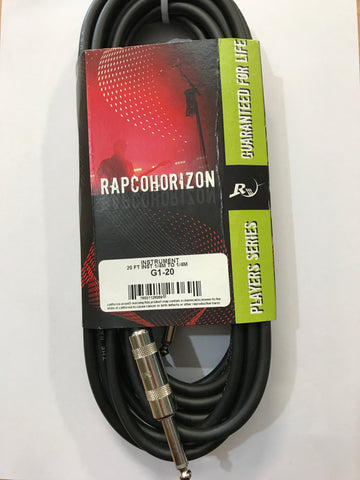 Rapco Guitar Cable 20FT Players Series