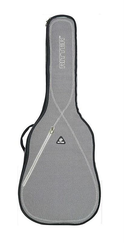 RITTER SESSION 3 ELECTRIC BASS BAG - MISTY GREY/LEATHER BROWN