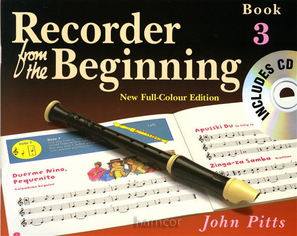 Recorder Beginning Pupils Bk 3 Bk/Cd New Ed
