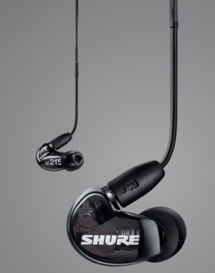 Shure Sound Isolating Earphones-Black