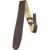 2.5" Oil Leather Series - Tan Guitar Strap