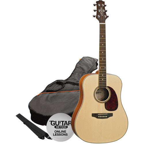 Ashton SPD25NT Acoustic Guitar Pack Natural