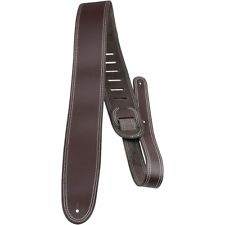 2.5" Oil Leather Series - Brown Guitar Strap