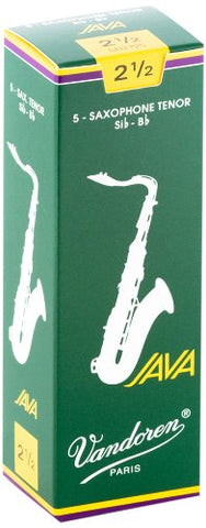 Vandoren Reed Saxophone Tenor Java 2.5
