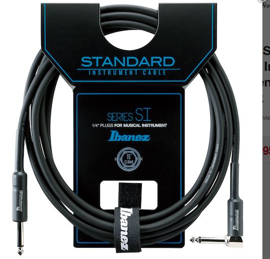 Ibanez Cable Guitar 10ft STRRANGLE