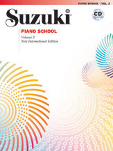Suzuki Piano School Vol 2 Bk/Cd New Int Ed 2008