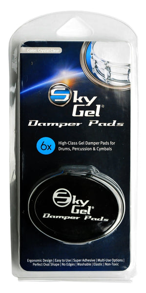 Damper Pads 8 pce Percussion Skygel Blue