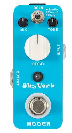 Pedal Mooer Digital Reverb MRV2 Micr