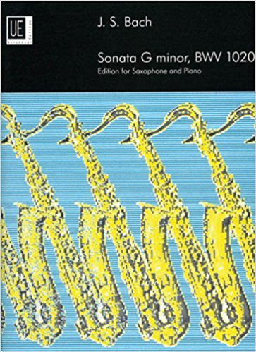 Sonata In G Bmw 1020 Alto Sax/Pno