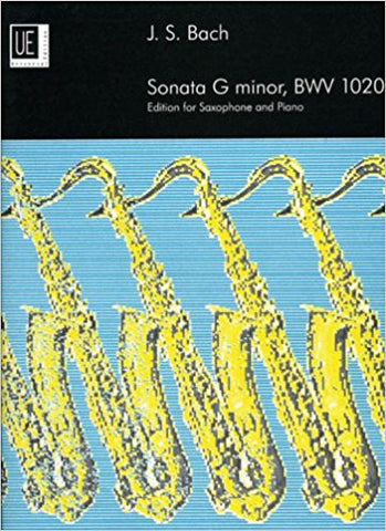 Sonata In G Bmw 1020 Alto Sax/Pno
