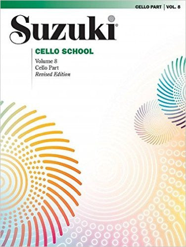 Suzuki Cello School Bk 8 Cello Part