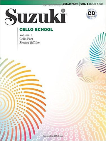 Suzuki Cello School Vol 1 Bk/Cd