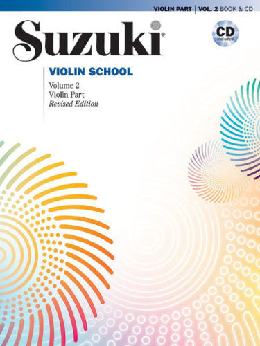 Suzuki Violin School Vol 2 Bk/Cd New Ed 2008