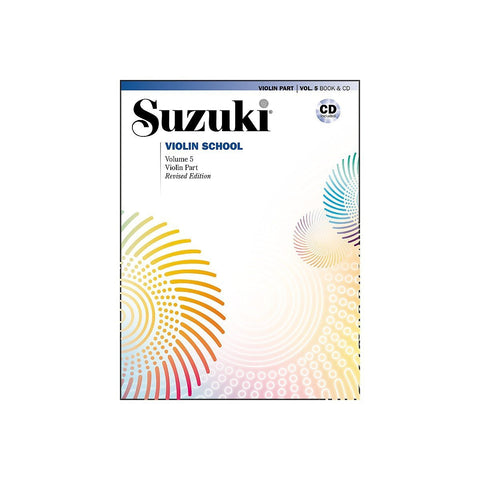 Suzuki Violin School Vol 5 Bk/Cd New Ed 2008