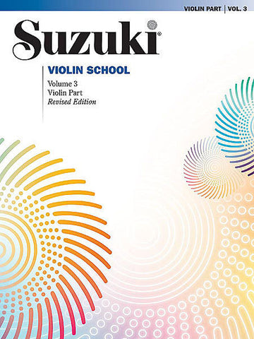 Suzuki Violin School Vol 3 New ED 2008