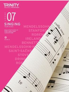 Trinity Singing Grade 7 2018 - 2021 High Voice Bk/CD