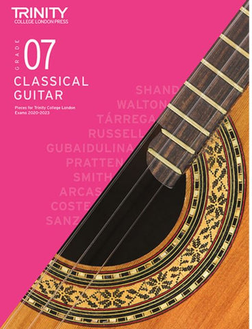 TRINITY CLASSICAL GUITAR PIECES 2020-23 GRADE 7