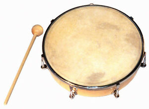 Hand Drum - Tuneable 10" With Calfskin Head