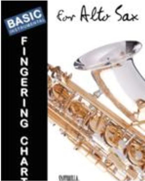 BASIC FINGERING CHART FOR ALTO SAX