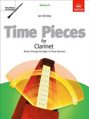 Time Pieces For Clarinet Bk 3 Cla/Pno