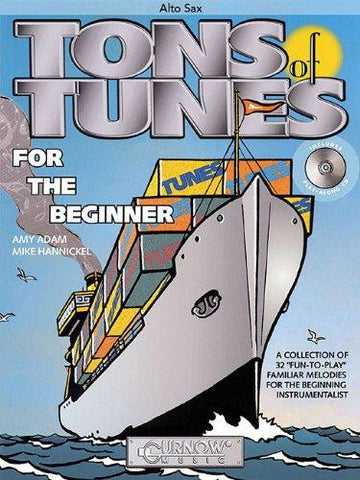 Tons Of Tunes For Beginners Bk/Cd Alto Sax
