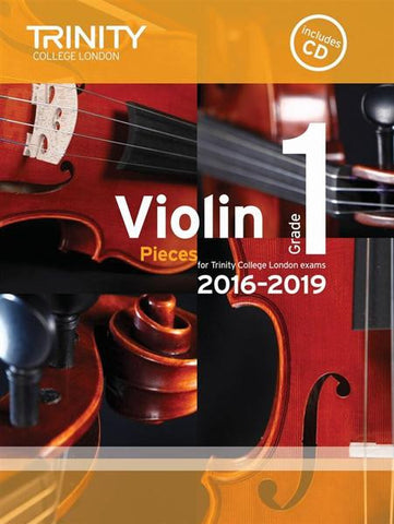 Trinity Violin 2016-19 Grade 1 Score/Part/Cd