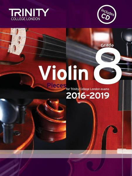 Trinity Violin 2016-19 Grade 8 Score/Part/CD