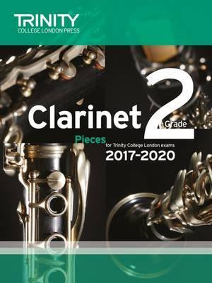 Trinity Clarinet Exam Pieces Gr 2 2017-2020 Sc/P
